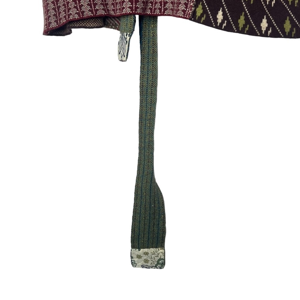 Sparrow Multicolor Patchwork Cardigan - image 8